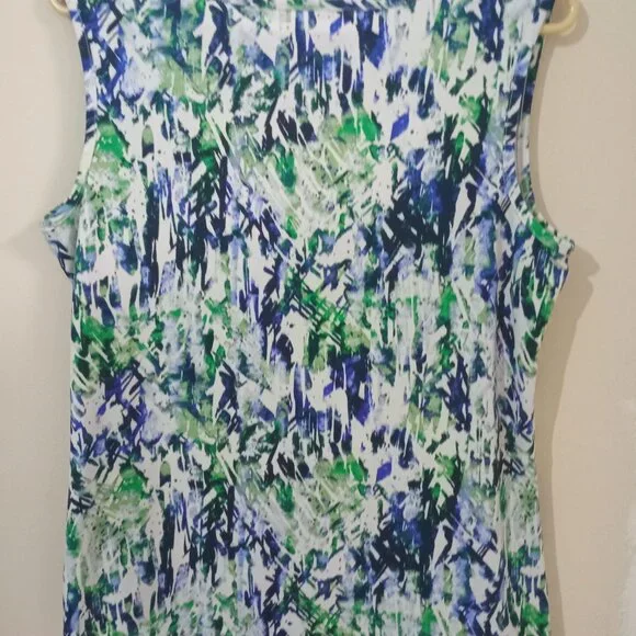 Northern Reflection Pattern Blouse SIZE L - Picture 6 of 6